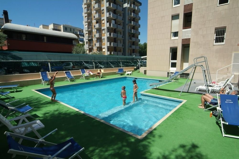 Hotel Nettuno Pésaro Exterior foto